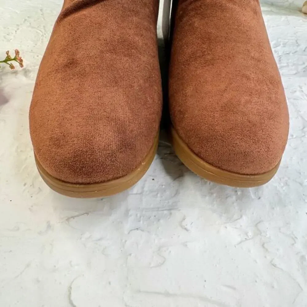 SOUL Naturalizer Indie Women's Wedge Boots Brown Size 6‎